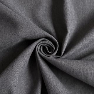 Țesătură din bumbac cu in PREMIUM dark grey