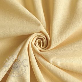 Țesătură din bumbac cu in PREMIUM light yellow
