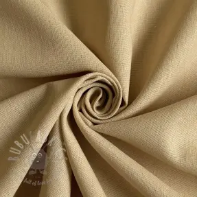 Țesătură din bumbac cu in PREMIUM sand