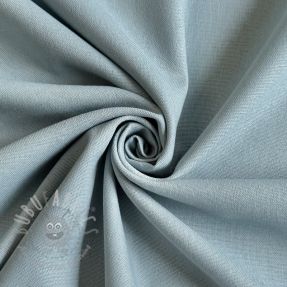 Țesătură din bumbac cu in PREMIUM ocean blue
