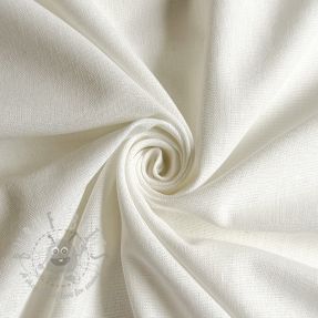 Țesătură din bumbac cu in PREMIUM off white