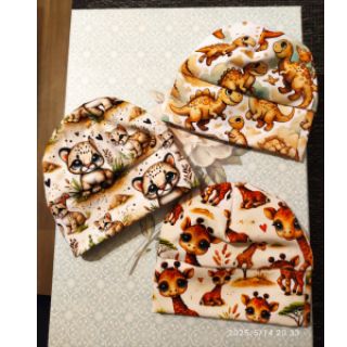 Tricot Wildlife doll eyes design A digital print
