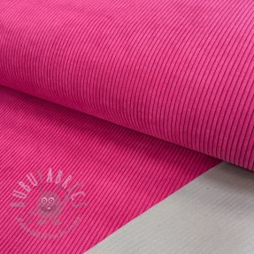 Catifea raiată HUGGY fuchsia