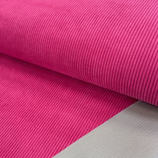 Catifea raiată HUGGY fuchsia