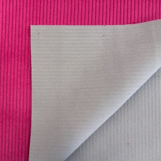 Catifea raiată HUGGY fuchsia
