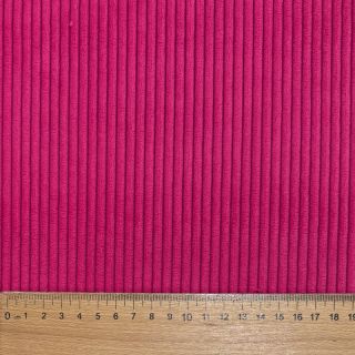 Catifea raiată HUGGY fuchsia