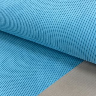 Catifea raiată HUGGY turquoise