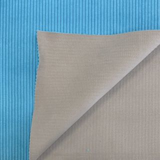 Catifea raiată HUGGY turquoise