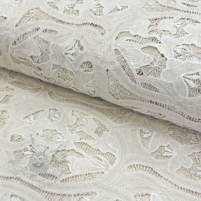 Țesătură din bumbac EMBROIDERY Blanchette design A