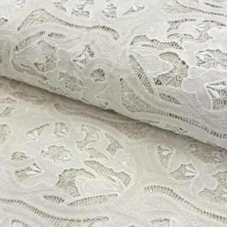 Țesătură din bumbac EMBROIDERY Blanchette design A