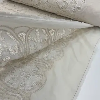 Țesătură din bumbac EMBROIDERY Blanchette design A