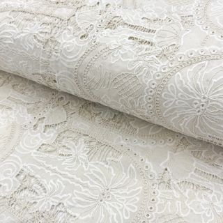Țesătură din bumbac EMBROIDERY Blanchette design B