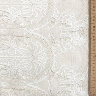 Țesătură din bumbac EMBROIDERY Blanchette design B