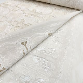 Țesătură din bumbac EMBROIDERY Blanchette design B