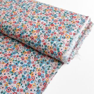 Viscoză Florales blue