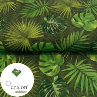 Țesătură decorativă teflonată TEFLON LEAVES AMAZON