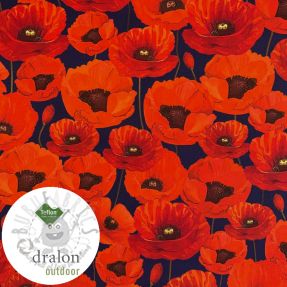 Țesătură decorativă teflonată teflon POPPY GARDEN
