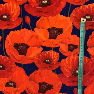 Țesătură decorativă teflonată teflon POPPY GARDEN