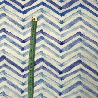Țesătură decorativă teflonată Teflon WATERCOLOUR ZIGZAG