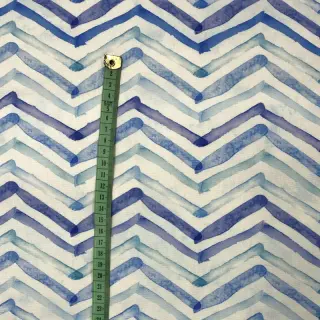 Țesătură decorativă teflonată Teflon WATERCOLOUR ZIGZAG