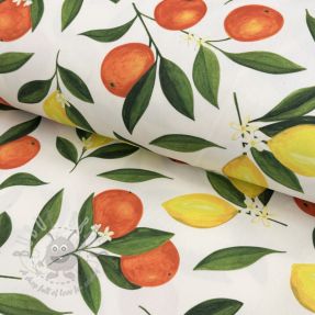 Țesătură decorativă teflonată Teflon Citrus Fruit
