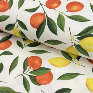 Țesătură decorativă teflonată Teflon Citrus Fruit