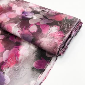 Viscoză Lilly design F digital print