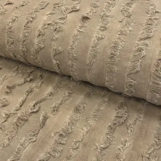 Țesătură din bumbac cu in Vintage Fringe Stripe naturals