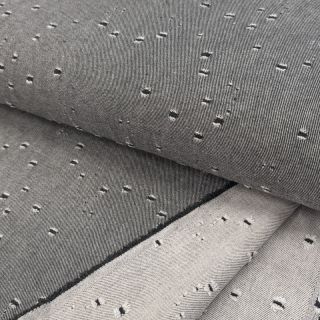 JEANS 8 OZ Rainbow Small Holes grey