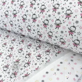 Țesătură din bumbac QUILTING Elisabetta rose
