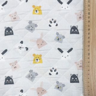Țesătură din bumbac QUILTING Parapluie perle