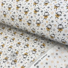 Țesătură din bumbac QUILTING Elisabetta jaune