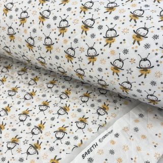 Țesătură din bumbac QUILTING Elisabetta jaune