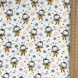 Țesătură din bumbac QUILTING Elisabetta jaune