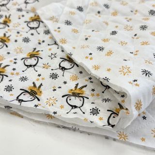 Țesătură din bumbac QUILTING Elisabetta jaune