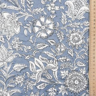 Material textil matlasat QUILTING Julianne bleu