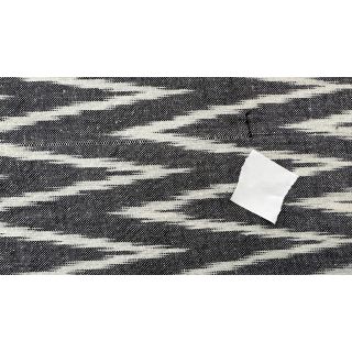 Țesătură din bumbac IKAT grey design A 2nd class
