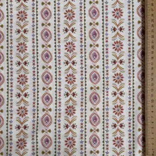 Țesătură din bumbac Motif stripe off white digital print