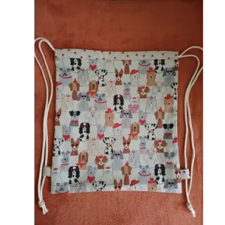 Țesătură decorativă Linenlook Dog Dress Up