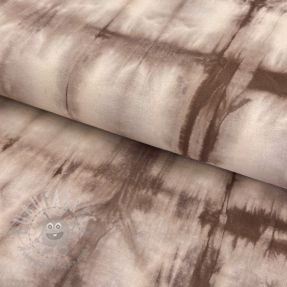 Țesătură din bumbac HAND TIE DYE mauve