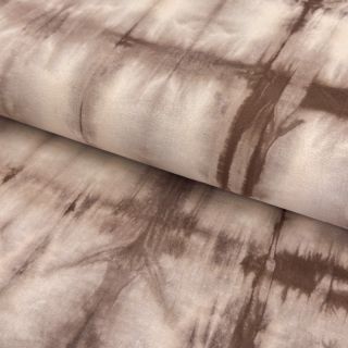 Țesătură din bumbac HAND TIE DYE mauve