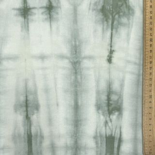 Țesătură din bumbac HAND TIE DYE dark old green