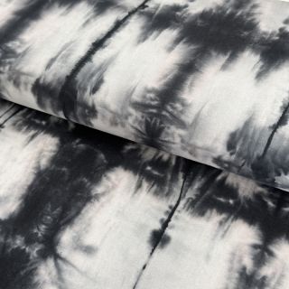 Țesătură din bumbac HAND TIE DYE black