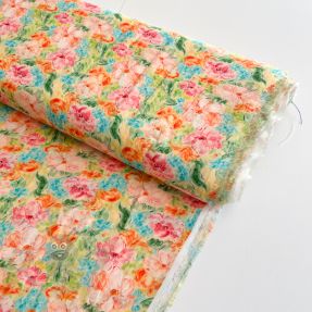Viscoză RAYON POPLIN Dreamy flowers design E digital print