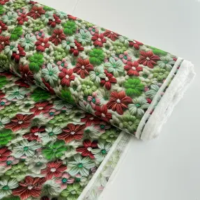 Viscoză RAYON POPLIN Knitted design E digital print