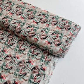 Viscoză RAYON POPLIN Diverse graphics design E digital print