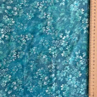 Viscoză RAYON POPLIN Mini flowers design C digital print