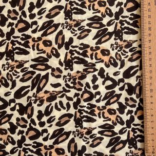 Viscoză RAYON POPLIN Jungle design A digital print