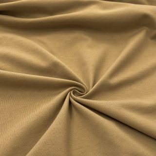 Tricot din bumbac caramel