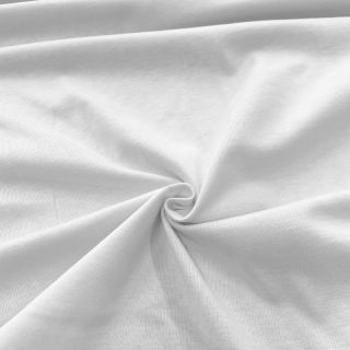 Tricot din bumbac white
